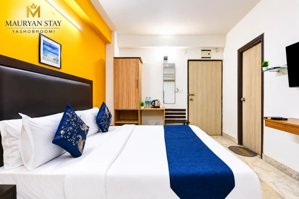 best corporate hotels in mauryan stay yashobhoomi delhi