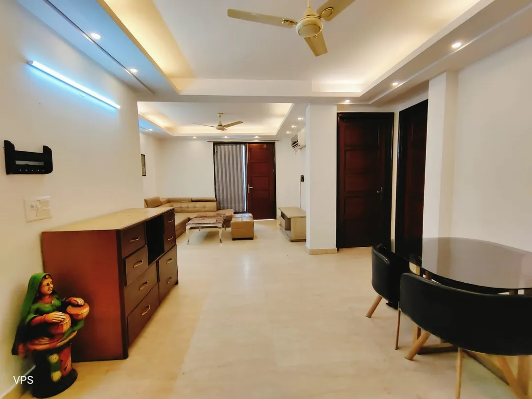 service apartment for couples in saket, delhi - namastey homes 2 bhk apartment fully furnished ground floor