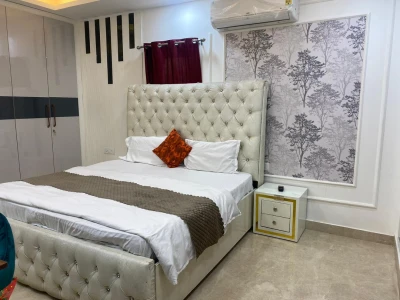 service apartment in saket, delhi on monthly basis - namastey homes 3 bhk apartment fully furnished