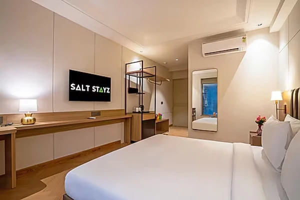 family hotel with pool in east of kailash, delhi - pause by saltstayz - east of kailash