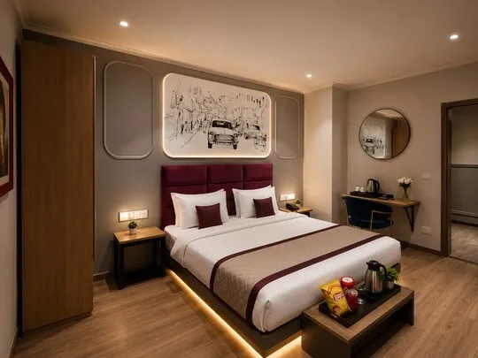 hotel with banquet hall in chattarpur, delhi - qotel comfort chhatarpur