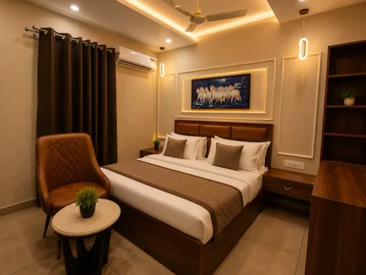 hotel in rajouri garden, delhi for couples - qotel comfort oasis rajouri garden