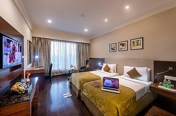 budget hotel in patparganj, delhi - the golden palms hotel & spa