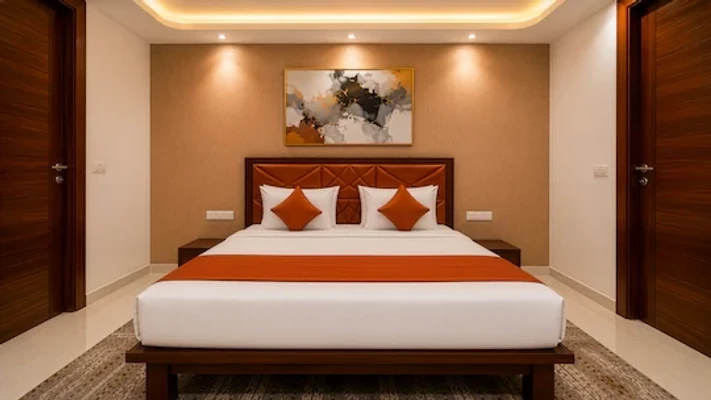 hotel room booking in mahipalpur, delhi - the palm view
