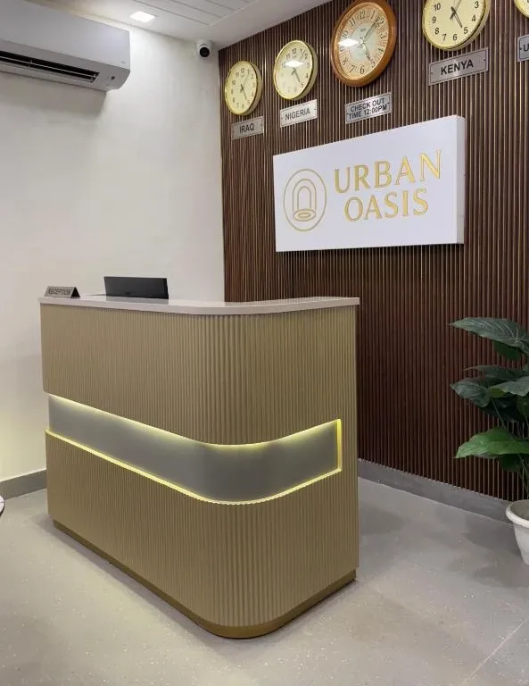 hotel with free parking in malviya nagar, delhi - urban oasis