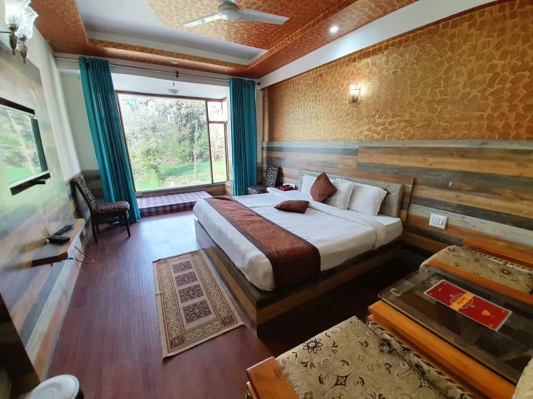 pure veg resort in dharamkot road, dharamshala - dls anupam resort