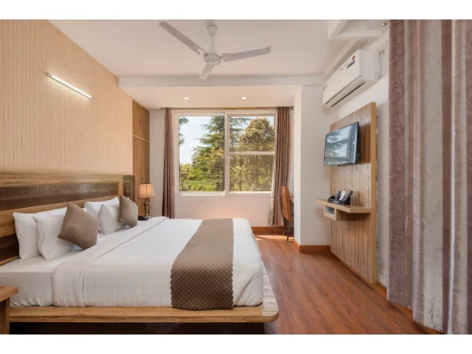 mcleod ganj, dharamshala hotel booking - dls hotel shiva sanctuary and spa