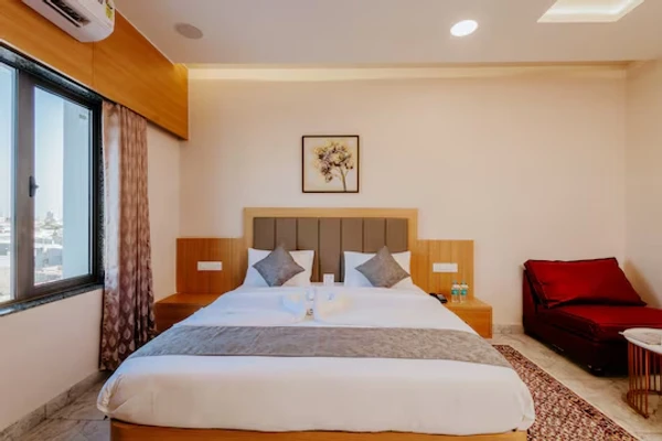 online room booking in dwarka bus station, dwarka - daksh the grand goverdhan