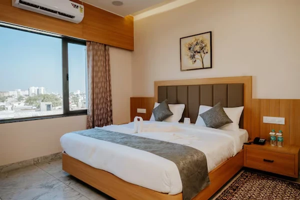 hotel with party hall in dwarka bus station, dwarka - daksh the grand goverdhan