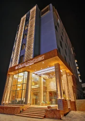 family hotel with pool in bhathan chowk, dwarka - grand continent dwarka