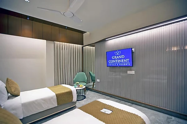 hotel with gym in bhathan chowk, dwarka - grand continent dwarka