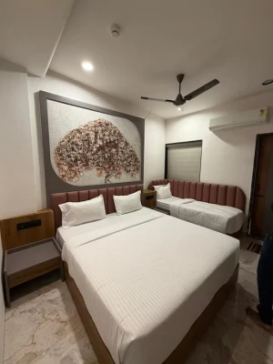 hotel with banquet hall in charkala, dwarka - hotel ishant