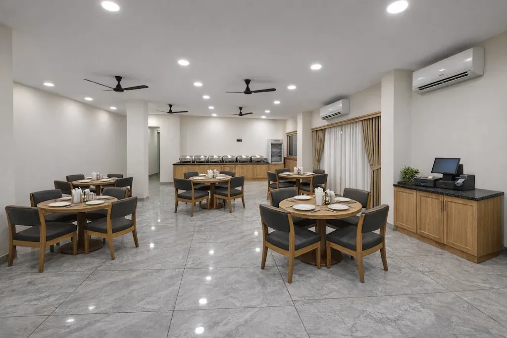 hotel with party hall in ghanshyam nagar, dwarka - hotel matrushree	dwarka