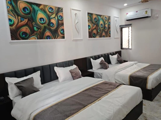 hotel near dwarka railway station - hotel shree kesari nandan