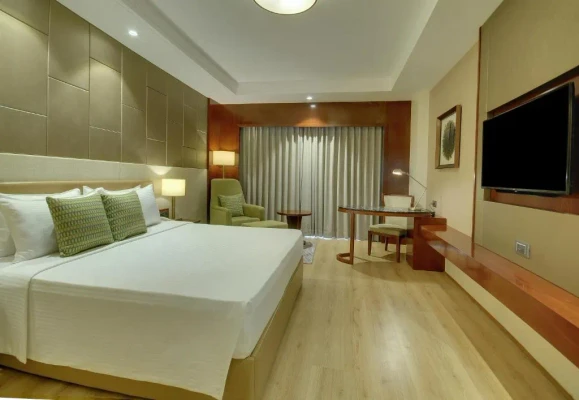 hotel with bar in ghanshyam nagar, dwarka - lemon tree premier dwarka