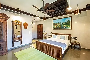 hotel near ernakulam airport - elivaas vintage retreat  5 bhk riverfront heritage villa