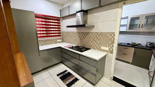 2 bedroom service apartment in kaloor, ernakulam - full moon holiday apartment
