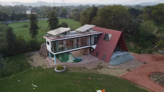 hotel room booking in khori jamalpur, faridabad - elivaas handas gateway petfriendly 3 bhk with private pool sirohi delhi