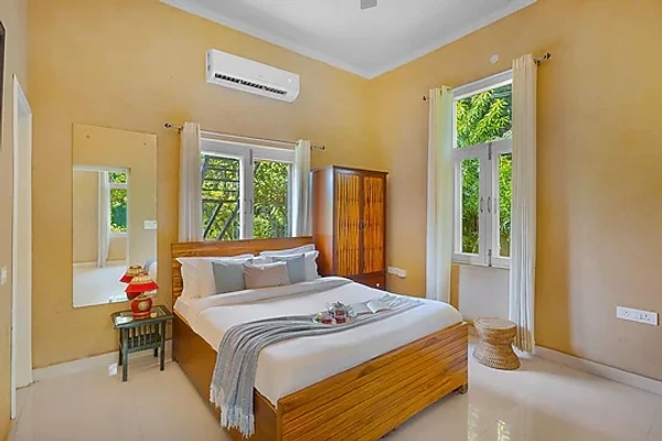 hotel with swimming pool in khori jamalpur, faridabad - elivaas the raha resort faridabad