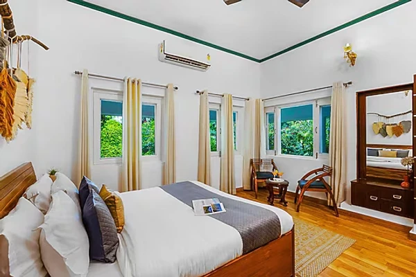 hotel in khori jamalpur, faridabad for family - elivaas the raha resort faridabad