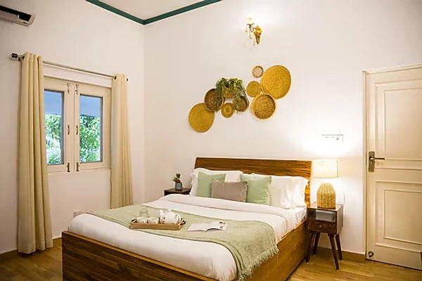 hotel in khori jamalpur, faridabad for couples - elivaas the raha resort faridabad