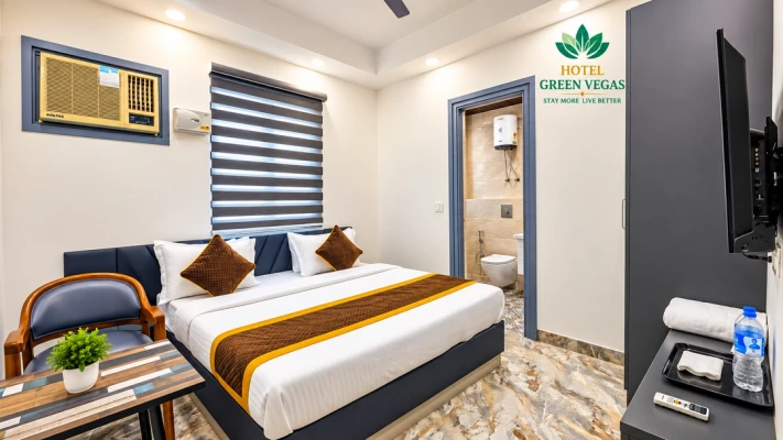 hotel with gym in sector 43, faridabad - hotel green vegas