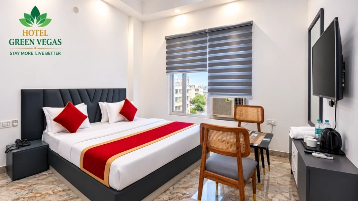 hotel with meeting room in sector 43, faridabad - hotel green vegas