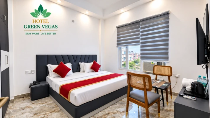 hotel with banquet hall in sector 43, faridabad - hotel green vegas