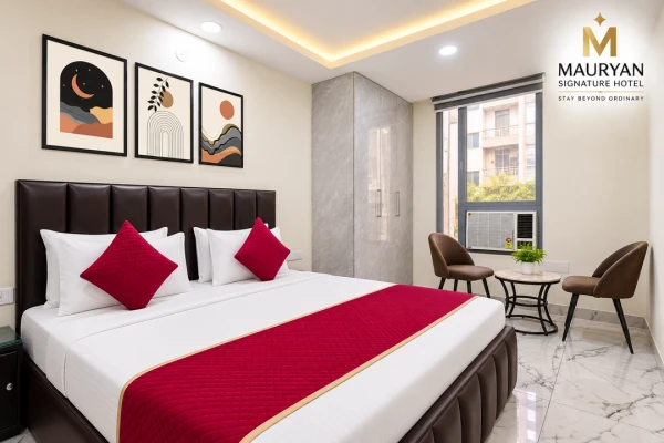 best luxury hotels in mauryan signature hotel nhpc faridabad
