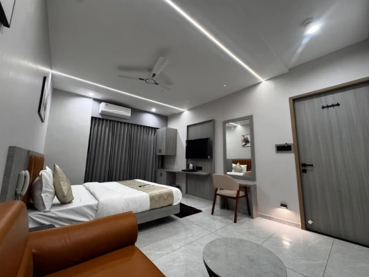 hotel in uvarsad, gandhinagar for couples - hotel legenta