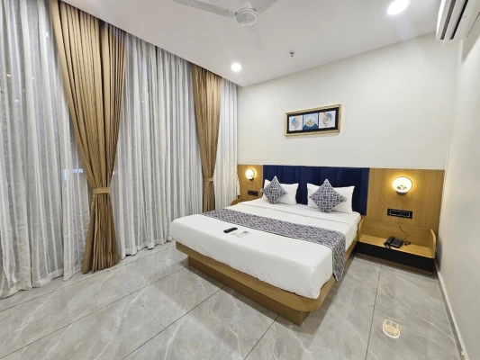 budget hotel in kudasan, gandhinagar - hotel shivalin