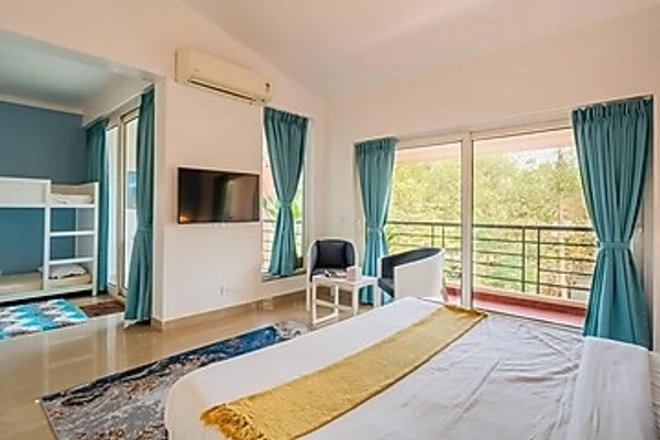 online room booking in nerul, goa - alaya stays casa bella vista 3 bhk villa with plunge pool, kids nook & terrace