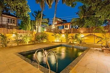 budget hotel in calangute beach, goa - alaya stays casa do mar 4 bhk villa with private pool calangute