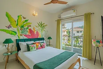 hotel near goa airport - alaya stays cavalo marinho 3 bhk villa with private pool in siolim