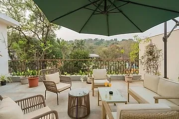 hotel near goa railway station - alaya stays cavalo marinho 3 bhk villa with private pool in siolim