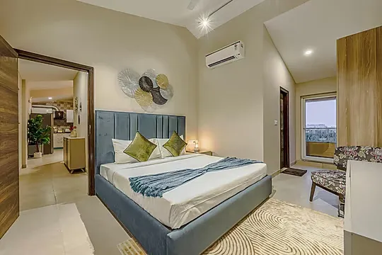 hotel with gym in candolim, goa - alaya stays veera marina apartment with pool candolim beach