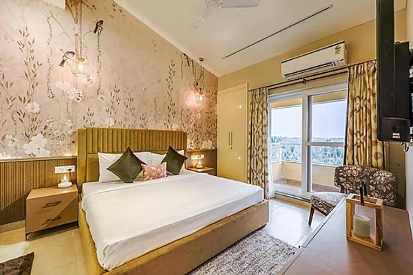 hotel with free parking in candolim, goa - alaya stays veera marina apartment with pool candolim beach
