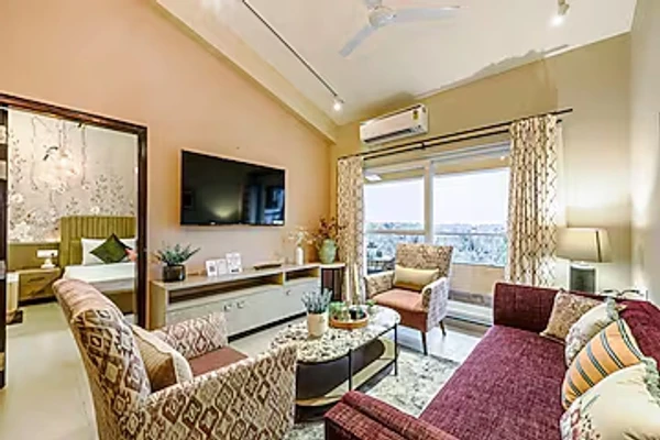 hotel with free parking in candolim, goa - alaya stays veera marina apartment with pool candolim beach