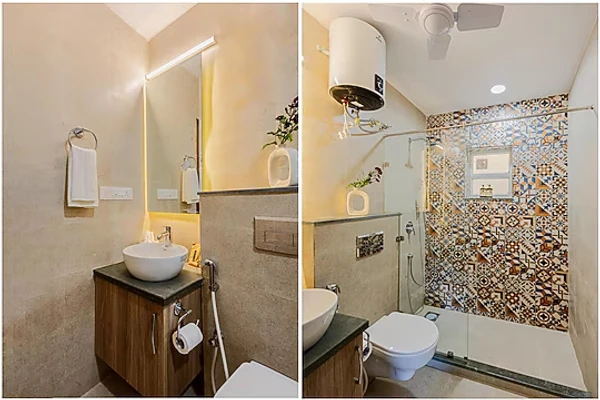 hotel in candolim, goa for couples - alaya stays veera marina apartment with pool candolim beach