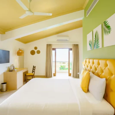 hotel with swimming pool in arpora, goa - bloom boutique  baga