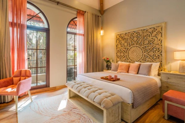 hotel with gym in bardez, goa - elivaas 4bhk luxury villa with pvt pool villa verde the banyan bliss