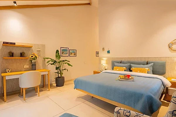 family hotel with pool in assagao, goa - elivaas amado villa shai 4 bhk villa with private pool in assagao