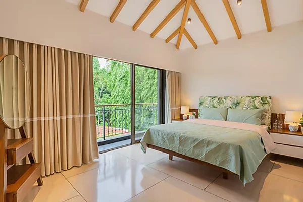 hotel with banquet hall in assagao, goa - elivaas amado villa shai 4 bhk villa with private pool in assagao