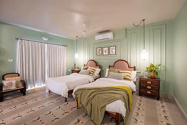 assagao, goa hotel booking - elivaas bludoor luxury  5bhk villa with private pool vagator