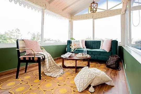 online room booking in assagao, goa - elivaas bludoor luxury  5bhk villa with private pool vagator