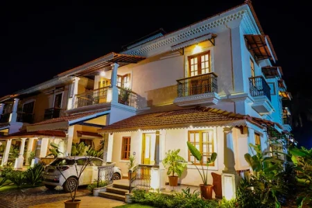 hotel with gym in arpora, goa - elivaas celest 4 bhk villa with private pool arpora