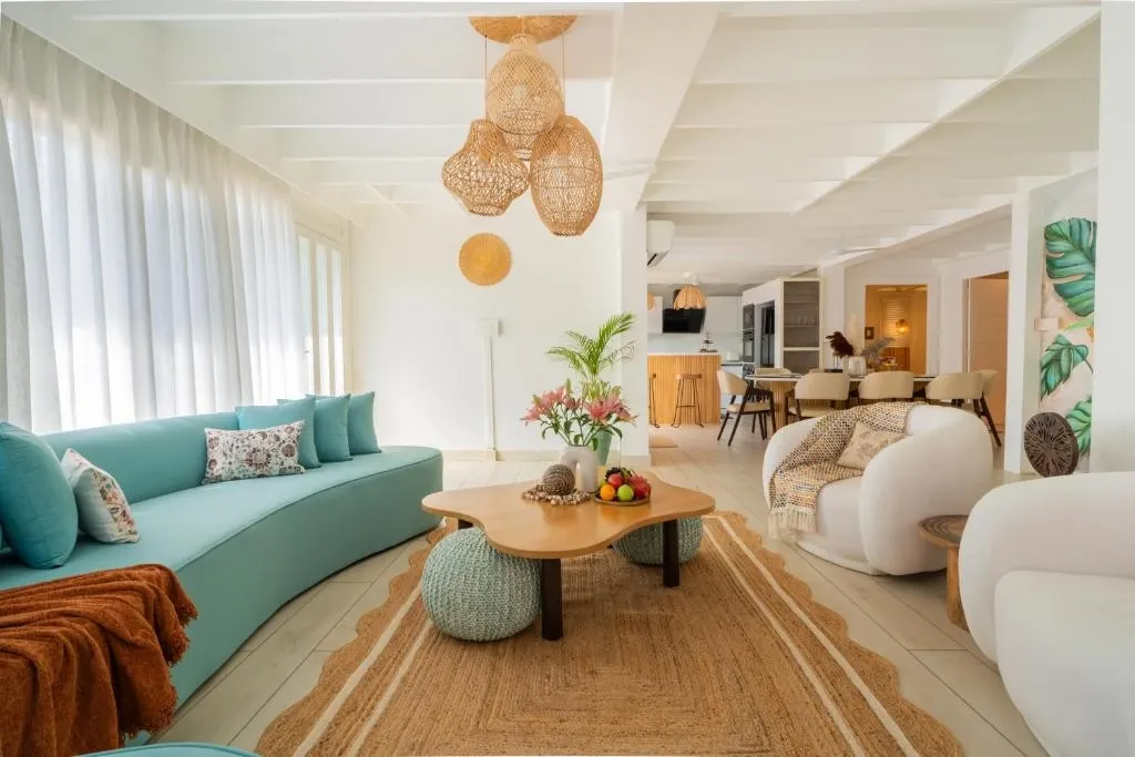 homestay in morjim, goa for family - elivaas house of neptune 3 bhk cottage with terrace & gazebo on the beach morjim