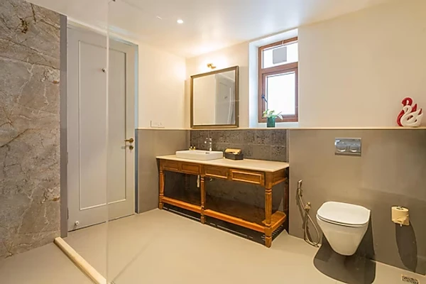 hotel with bar in arpora, goa - elivaas lumin 4 bhk villa with private pool in arpora