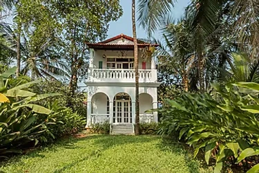 hotel with gym in siolim, goa - elivaas maison 10 luxe 4 bhk villa with pvt pool, garden & portuguese charm siolim