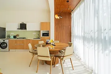 vagator, goa hotel booking - elivaas mirai leo 3 bhk villa with private pool in vagator